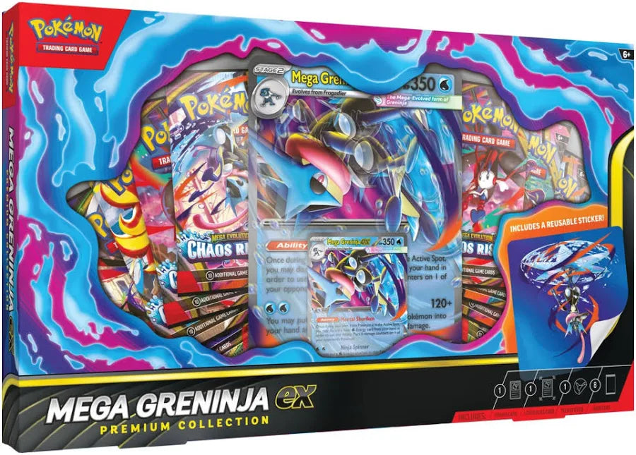 Mega Greninja Ex Premium Collection