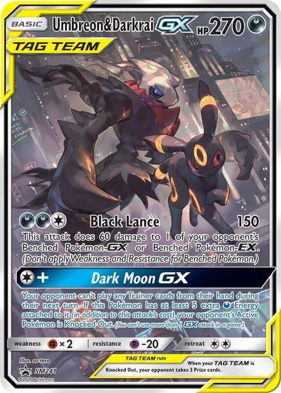 Umbreon and Darkrai GX Tag Team